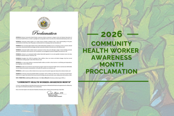 August is CHW Awareness Month!